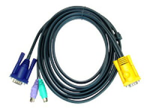 y[J[񂹁z ATEN KVMP[u X^Cv PS/2-SPHD15E10m 2L-5210P/ATEN V LZs