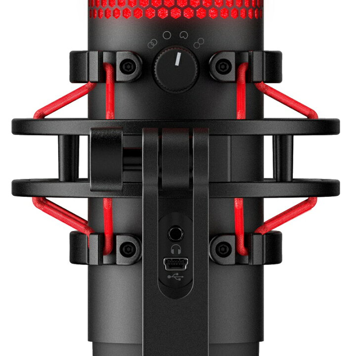 楽天市場】HyperX QuadCast USB コンデンサーマイク 4P5P6AA ハイパー 
