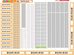 2点セット アイロンシール&算数セット用お名前シール 全部で808枚!入学入園準備【送料無料】名前シール お名前シール おなまえシール 防水 耐水 入学 入園 卒園 ラミネート 算数セット お