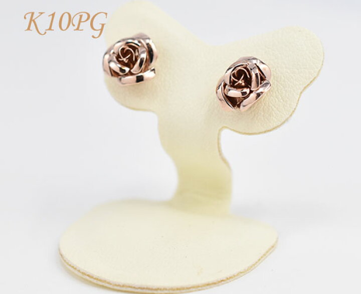 楽天市場】ピアス レディース ピンク ピンクゴールド 薔薇モチーフ 