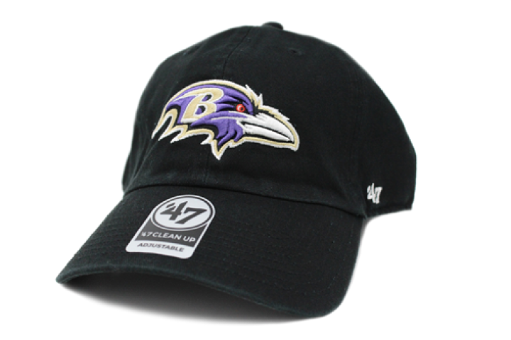 47BRAND｜ALTIMORE RAVENS '47 CLEAN UP キャップ 帽子 Baltimore Ravens Hats | Relaxed Clean Up Style | '47