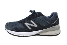 ニューバランス new balance 990 V5 スニーカー ネイビー メンズ アメリカ製 M990NV5 送料無料 (Dワイズ/MADE IN USA/ランニング/靴/990v5/キャンプ/アウトドア/M990/紺/NAVY）