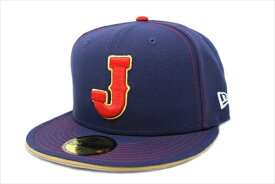 ニューエラ キャップ 59FIFTY WBC 日本代表 JAPAN 侍ジャパン NEW ERA 2026年モデル (ジャパン/ワールドベースボールクラシック/ネイビー/野球/ゴルフ/SUMURAI/サムライ/フィフティーナインフィフティー）