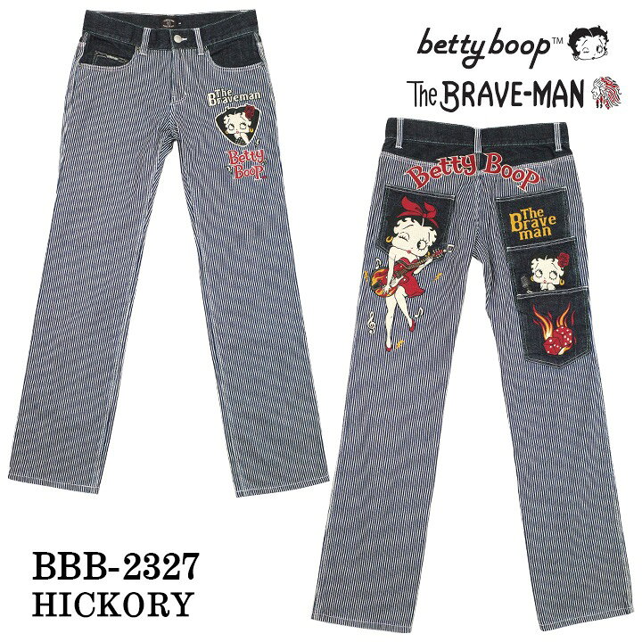 楽天市場】[SALE]THE BRAVEMAN×BETTY BOOP ベティ・ブープ 3連ポケット 