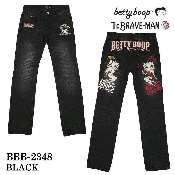 楽天市場】[SALE]THE BRAVEMAN×BETTY BOOP ベティ・ブープ デニム - その他