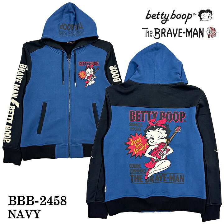 楽天市場】THE BRAVEMAN×BETTY BOOP ブレイブマン ベティ・ブープ 裏毛 