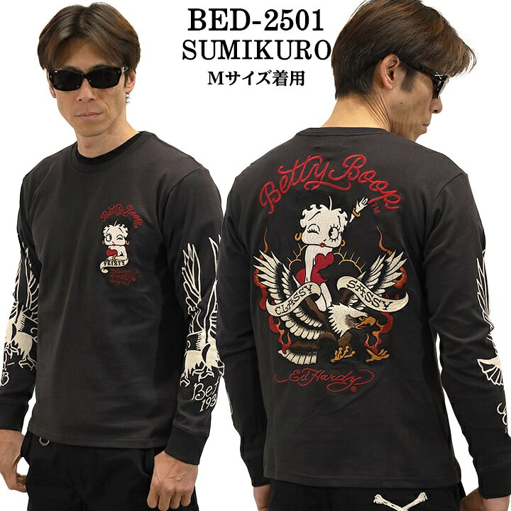 楽天市場】Ed Hardy×BETTY BOOP エドハーディー ベディ コラボ 天竺 