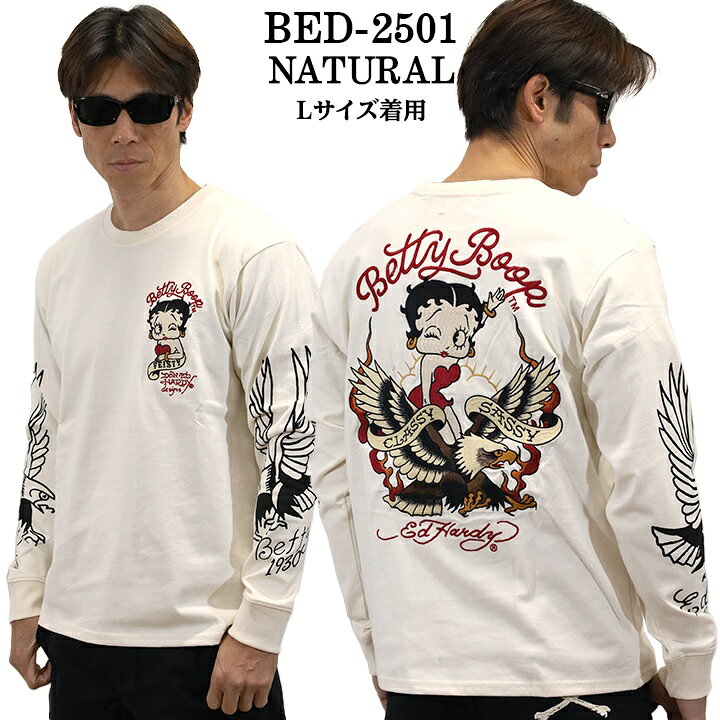 楽天市場】Ed Hardy×BETTY BOOP エドハーディー ベディ コラボ 天竺 