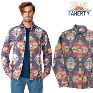 FAHERTY BRAND �t�@���e�B�u�����h AZTEC SHIRT JACKET �����V���c �i�o�z�� om3503