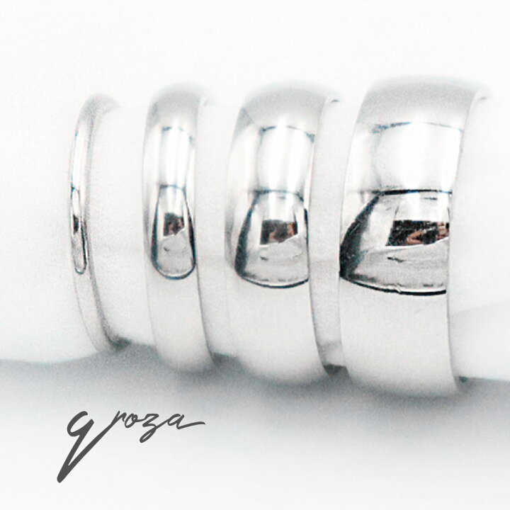 楽天市場 指輪 サージカルステンレス 甲丸 鏡面仕上げ 光沢 艶 シャイニー リング 316l メンズ レディース おしゃれ リング 結婚指輪 婚約指輪 カップル ペア カップル お誕生日 プレゼント 高級感 シンプル 男女兼用 ネックレス用 ピンキーリング 小指 メール便で送料