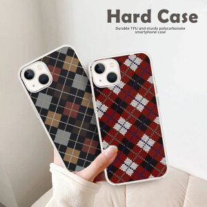 iPhone17 Pro iPhone17ProMax Air iPhone16e iPhone16 Pro 15Pro Max iPhone14 Pro 13 Pro iPhone12 ケース スマホケース ハードケース カバー かわいい おしゃれ アーガイル ファッション 女子 大人カワイイ