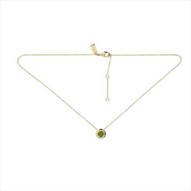 【スペシャル】[コーチ] ペンダント ネックレス COACH Open Circle Stone Necklace 54514 PGI Gold/Green