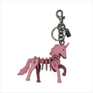 �y�X�y�V�����z[�R�[�`] �L�[�z���_�[ ���j�R�[�� �`���[�� �L�[�t�H�u COACH Small Unicorn Puzzle Charm Key Fob 23531 BKPRI BK/Primrose