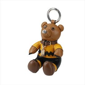 【スペシャル】[コーチ] キーホルダー ベアー チャーム キーフォブ COACH Peanuts Charlie Brown Bear Charm Key Fob 5403 SVMU4