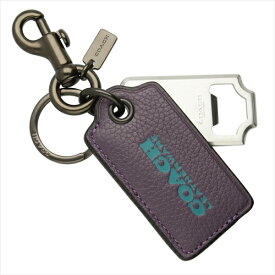 【スペシャル】[コーチ] キーホルダー 栓抜き ボトルオープナー キー フォブ COACH BOTTLE OPENER KEY FOB C6707 TI1 Amethyst/Shadow