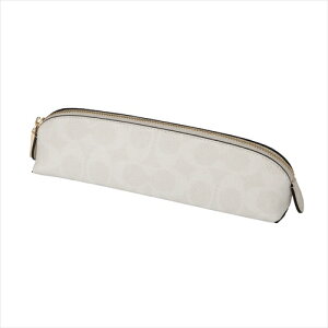R[` |[` yVP[X COACH Signature Pencil Case CZ206 IMXU5 IM/White/Chalk