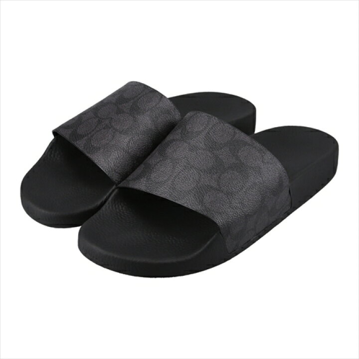 楽天市場】コーチ サンダル COACH Signature PVC Slides US9 EU42 27cm 