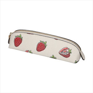 R[` |[` yVP[X COACH Pencil Case Strawberry CPA08 IMCAH IM/Chalk Multi