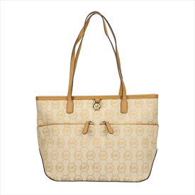 [マイケルコース] バッグ MICHAEL Michael Kors KEMPTON MD POCKET TOTE 38F5GKPT2Q BG/CAM/TAN