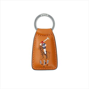 [�|�� �����t���[����] �i�V���b�v���ܕt) �L�[�z���_�[ POLO Ralph Lauren Big Pony Leather Key Chain Fob Ring ��