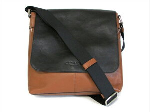 yXyVzR[` ΂ߊ| To X[ bZW[ COACH SULLIVAN SMALL MESSENGER LEATHER F72108 BK/SD Black/Saddle [sAi]