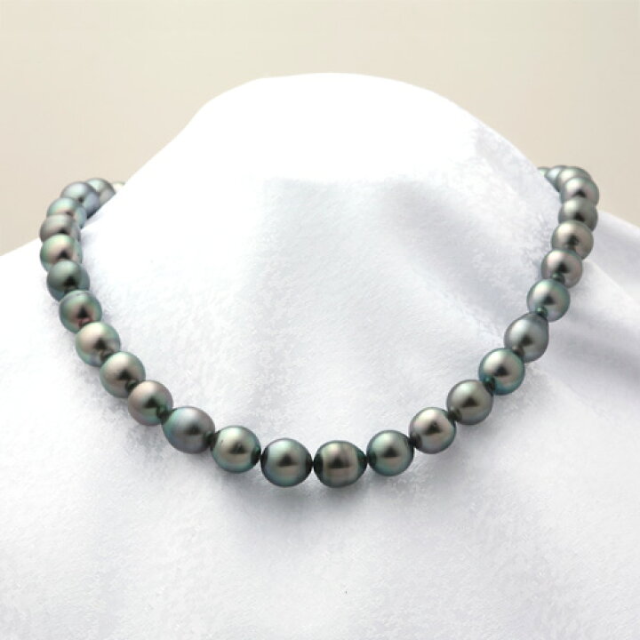 楽天市場】南洋黒蝶 パールネックレス 8.0mm〜10.8mm : 宝寿堂【楽天 