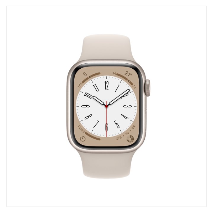 楽天市場】Apple Watch Series 8 スターライトアルミニウムケースと