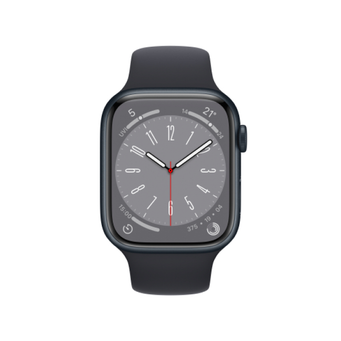 楽天市場】Apple Watch Series 8 ミッドナイトアルミニウムケースと 
