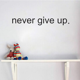 楽天市場 ステッカー Never Give Upの通販