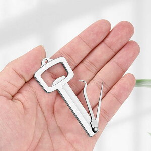 ステンレス製 つまようじ 爪楊枝 栓抜き 栓抜き ボトルオープナー 鍵デザイン 栓抜き キーホルダー つまようじ ツマヨウジ 居酒屋などの飲み会で注目の的に!マイつまようじ