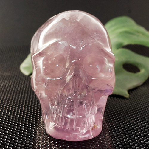 スカル彫刻家ミスターハン作品 上質なアメジストを彫刻し人間の頭蓋骨を再現しました 一点物 アメジスト ヒューマン 新品登場 スカル 骸骨 送料無料 ２８９ｇ カービング SALE 57%OFF 彫刻 クリスタルスカル 置物