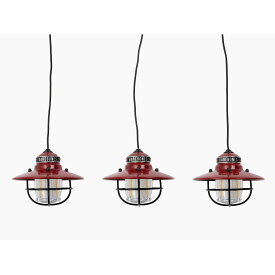 BAREBONES LIVING ベアボーンズ リビング エジソン ストリング ペンダント ライト レッド Edison Pendant String Lights Red LIV-267 キャンプ アウトドア ソロキャン USB レトロ ランプ ライト ギフト 車中泊 吊り下げ