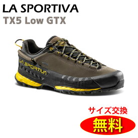 スポルティバ TX5 LOW GTX carbon/yellowアプローチシューズ シューズ ゴアテックス 防水 靴 登山靴 富士登山 登山 ハイキング メンズ バックパック ローカット トラバースX 送料無料 LA SPORTIVA