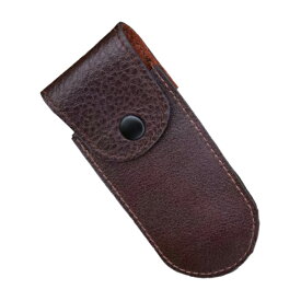 OPINEL(オピネル)ナイフ レザー ケース カラビナ付き シース カバー ブラウン knife case #9 #10 対応 ※ケースのみ商品