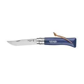 OPINEL(オピネル) ステンレススチール ナイフ #8 コロラマ ブルー 8.5cm