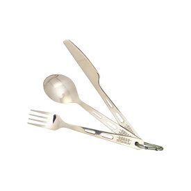 バーゴ チタニウム スプーン フォーク ナイフ セット VARGO T-202 titan knife spoon forkset