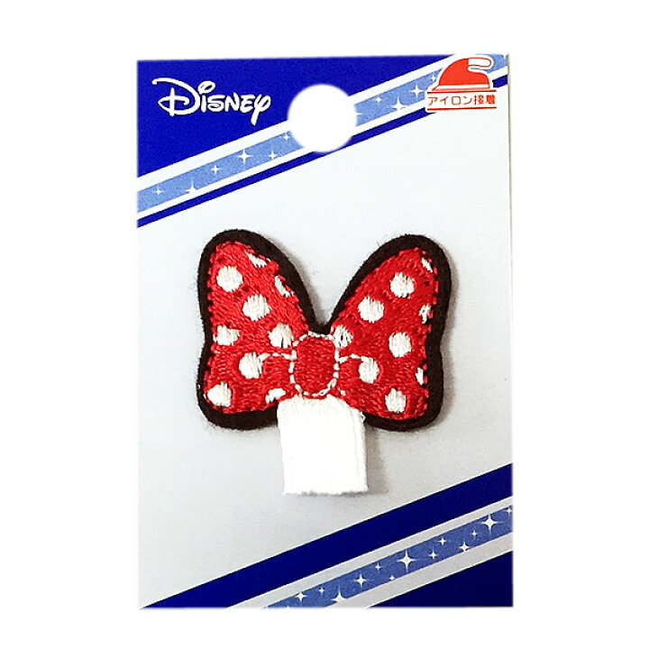 楽天市場 ミニー 水玉 リボン 名札付け ワッペン 刺繍 キャラクター 縦3 5cm 横3 3cm ディズニー Disney アイロンワッペン アイロン接着 かわいい 正規品 入園 入学 わっぺん Wappen Wappen アップリケ あっぷりけ メール便可 マスク用小さいサイズ マスク用小さい