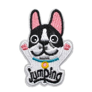 by hJ ACڒ c6.9cm×4.8cm dog  Wv ACby | G 킢  w ؂ AbvP Ղ肯 wappen }XNpTCY