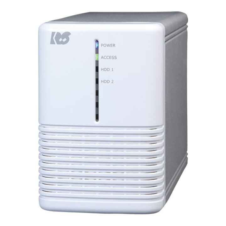 楽天市場】USB3.0 RAID HDDケース(HDD 2台用) ホワイトシルバー RS 
