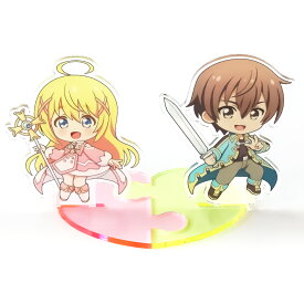 ＼推しカプを並べて飾れる／ アクスタ台座 ハート パズル 2個 セット 台座 アクスタ アクリルスタンド 飾る ペア コンビ 推しカプ 漫画 アイドル グッズ 推し 推し活 ピンク 赤 オレンジ 黄色 緑 水色 青 紫 黒 アクリル コレクション ディスプレイ グッズ収納 展示 sosoto