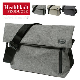 送料無料 Healthknit(ヘルスニット) クラッチ メッセンジャーバッグ メンズ ショルダーバッグ レディース バッグ かばん ワンショルダー 鞄 ブランド 斜め掛け 斜めがけ ギフト プレゼント A4 B5 機能性 シンプル 通学 通勤 大容量 収納 ボディバッグ PC ワークマン プラス