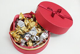 チョコレートギフトラウンドBOXチョコレート （S）（ちょこれーとぎふと）【お礼・お返し】【ギフト】【オフ会】【バレンタイン】【ホワイトデー】【母の日】【父の日】【お中元】【お歳暮】