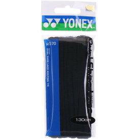 【新品】 YONEX/ヨネックス AC570-007 オーバルシューレース 靴紐 カラー 2本入り 左右1セット ブラック