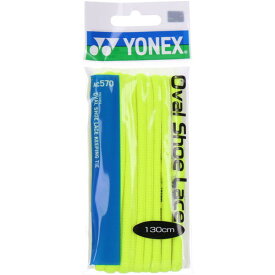 【新品】 YONEX/ヨネックス AC570-046 オーバルシューレース 靴紐 カラー 2本入り 左右1セット レモンイエロー