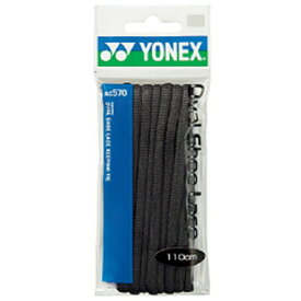 【新品】 YONEX/ヨネックス AC570-144 オーバルシューレース 靴紐 カラー 2本入り 左右1セット ダークグレー