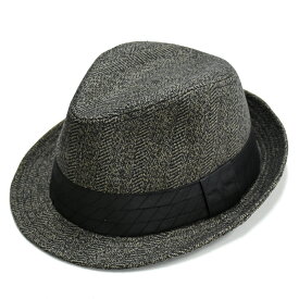 帽子 メンズ ハット 秋冬 ブランド ウール 中折れ ハイバック メンズハット デザイン 中折れハット フリーサイズ カジュアル hat