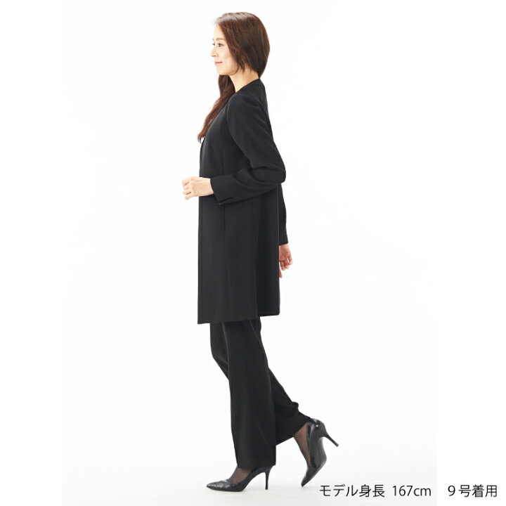 楽天市場 送料無料 喪服 パンツ パンツスーツ 冠婚葬祭 礼服 ブラックフォーマル 葬式 法事 黒 大きいサイズ 葬式 ゆったり 入学式 卒業式 入園式 卒園式 喪服 礼服 レディース Reginaporte