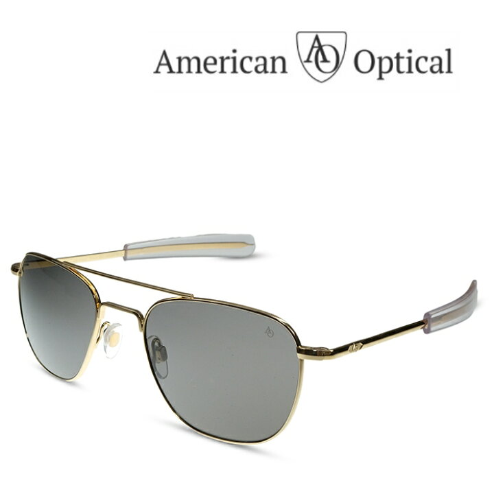 楽天市場】American Optical Original Pilot GOLD（52mm） GRAY（GLASS 