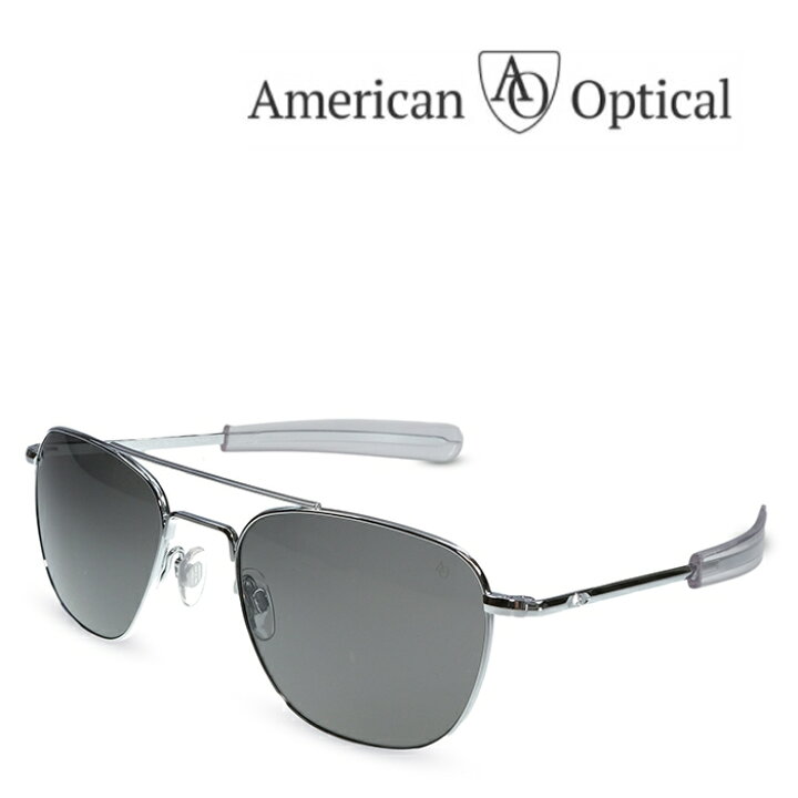 楽天市場】American Optical Original Pilot SILVER（52mm） GRAY 