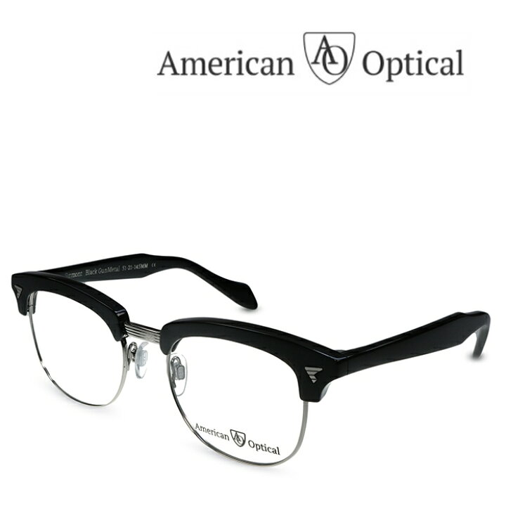 楽天市場】American Optical Sirmont Black GunMetal アメリカン  